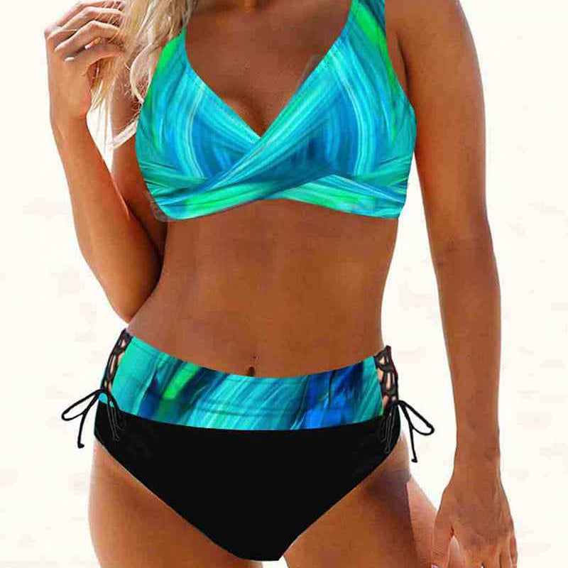 Eva - Fröhlicher farbiger Bikini