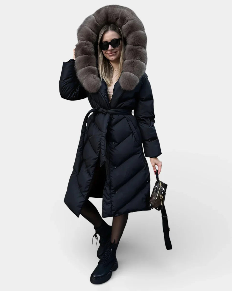 Damen Zeitlos elegante Winterjacke - Schwarz - Damen > Jacken - Concept Fashionlab