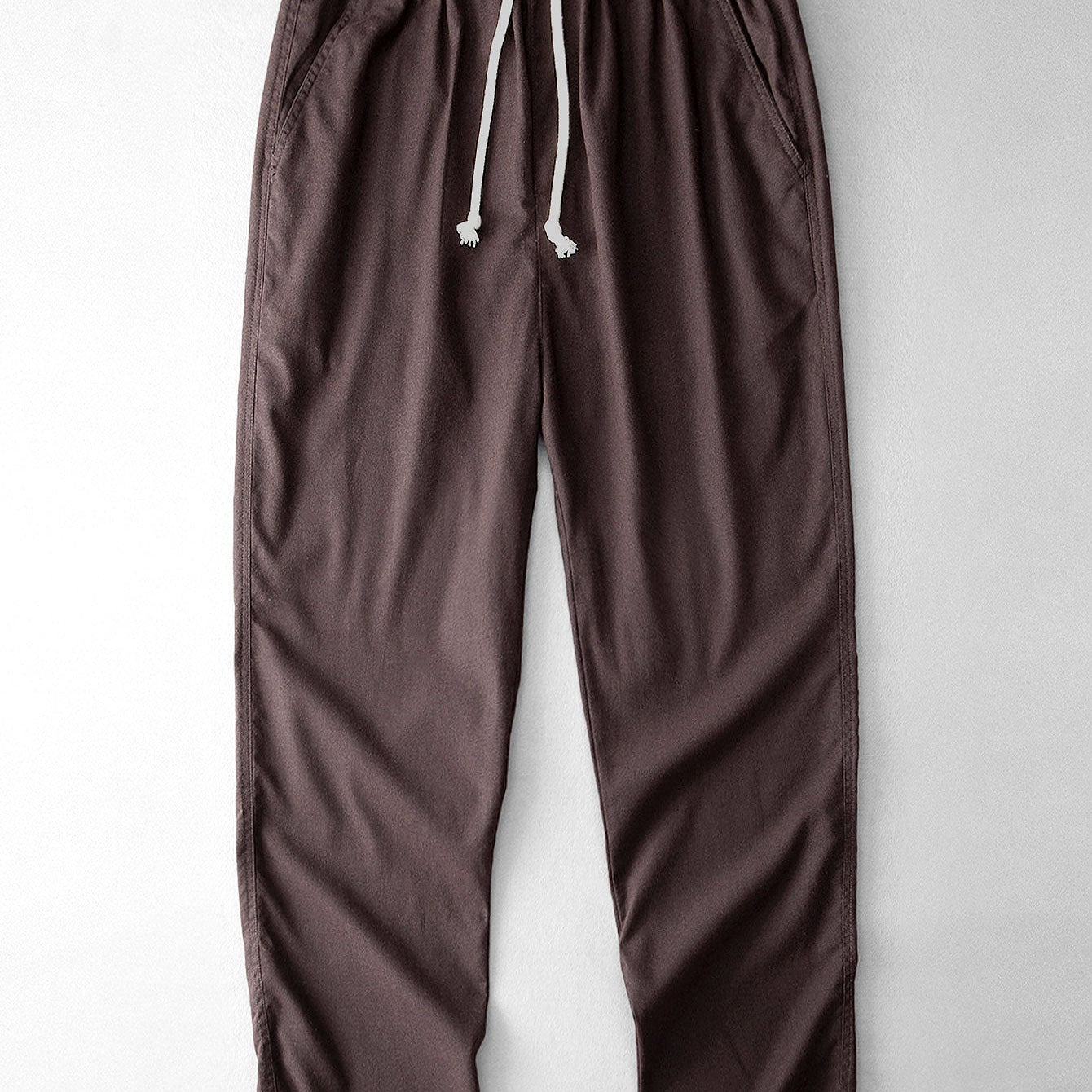 Mühelose hose mit geradem Bein für einen eleganten, atmungsaktiven Alltagslook