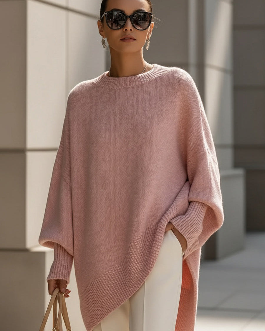 Mandy – Stylish Effortless Elegance Oversized Poncho - - Poncho - Concept Fashionlab