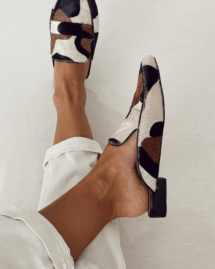 Abstract Pattern Loafers - Modern, Stylish Slip-On Shoes - - Loafers - Concept Fashionlab