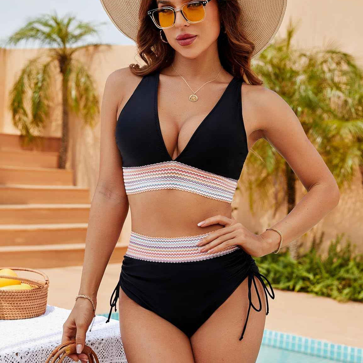 Muse® Bikini-Set mit hohem Bund – schmeichelhafte, elegante Bademode für jeden Körpertyp