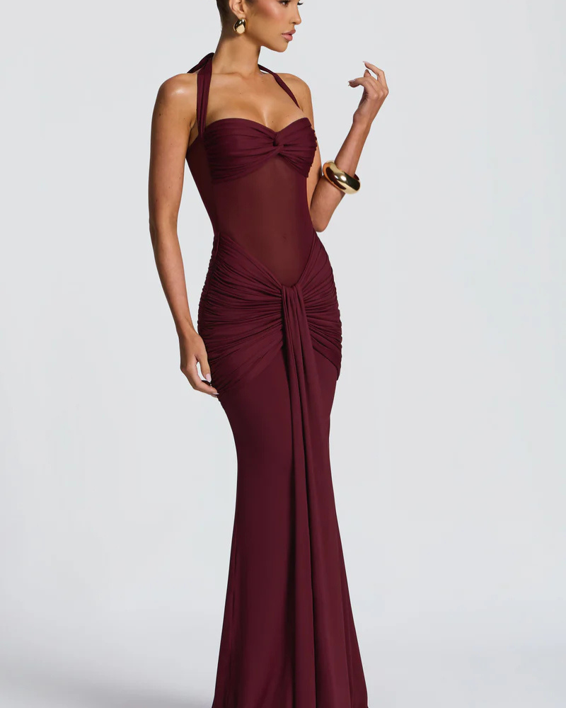 Siren Hourglass Gown - Alluring Silhouette Evening Dress - - Maxi Dress - Concept Fashionlab
