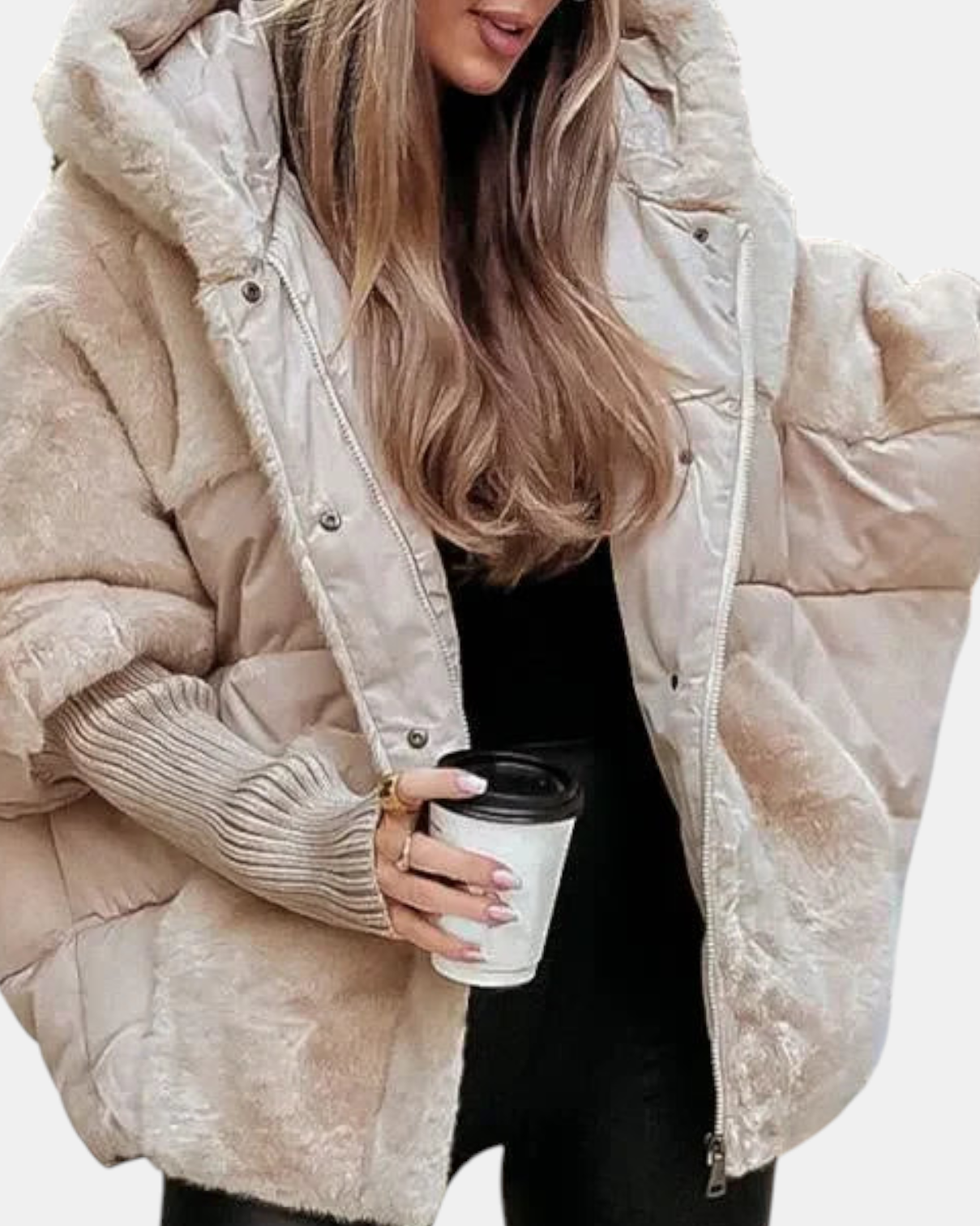 Jazlynnex Kuschelige Jacke – Komfort trifft klassischen Stil Damen - - Damen > Jacken - Concept Fashionlab