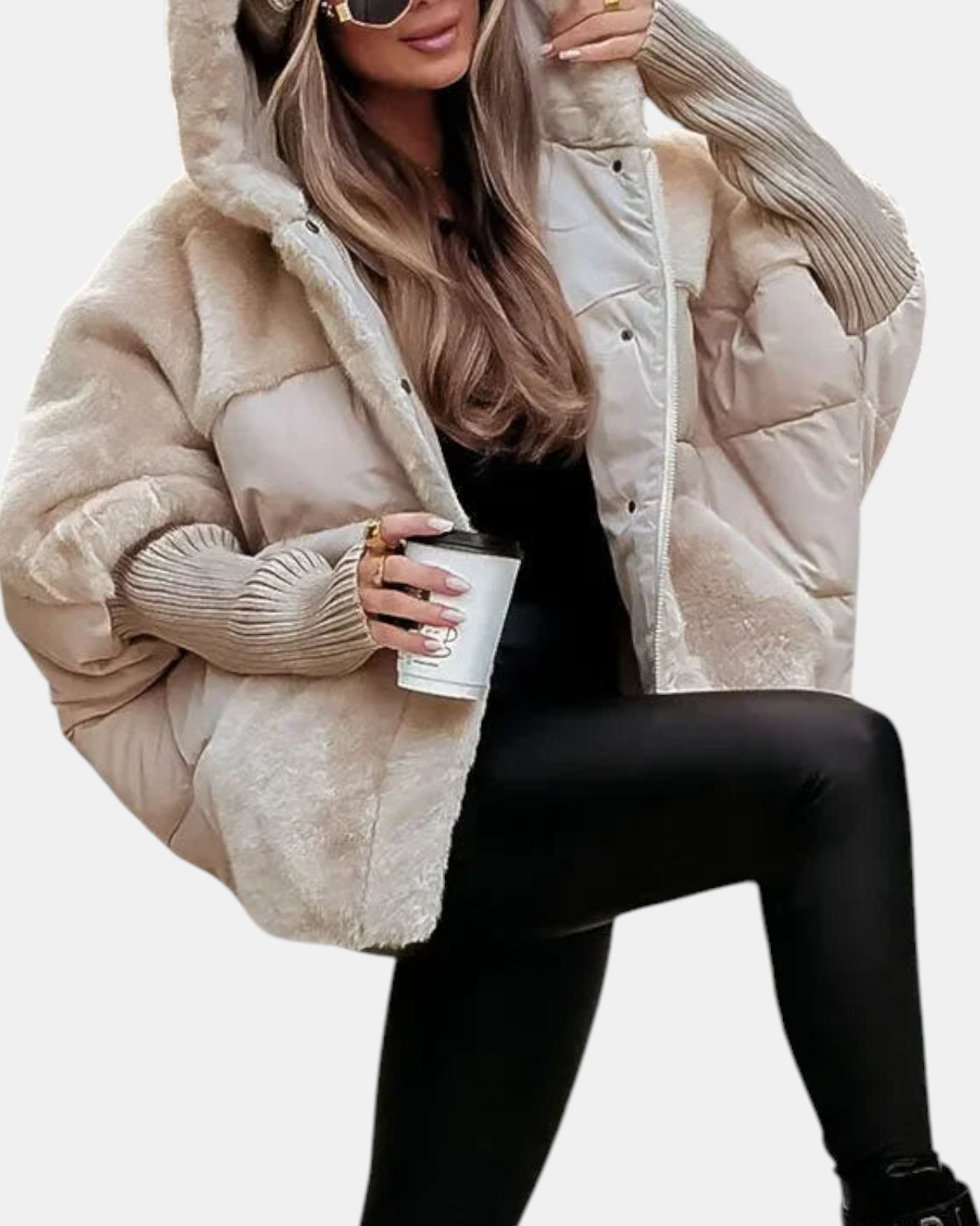 Jazlynnex Kuschelige Jacke – Komfort trifft klassischen Stil Damen - - Damen > Jacken - Concept Fashionlab