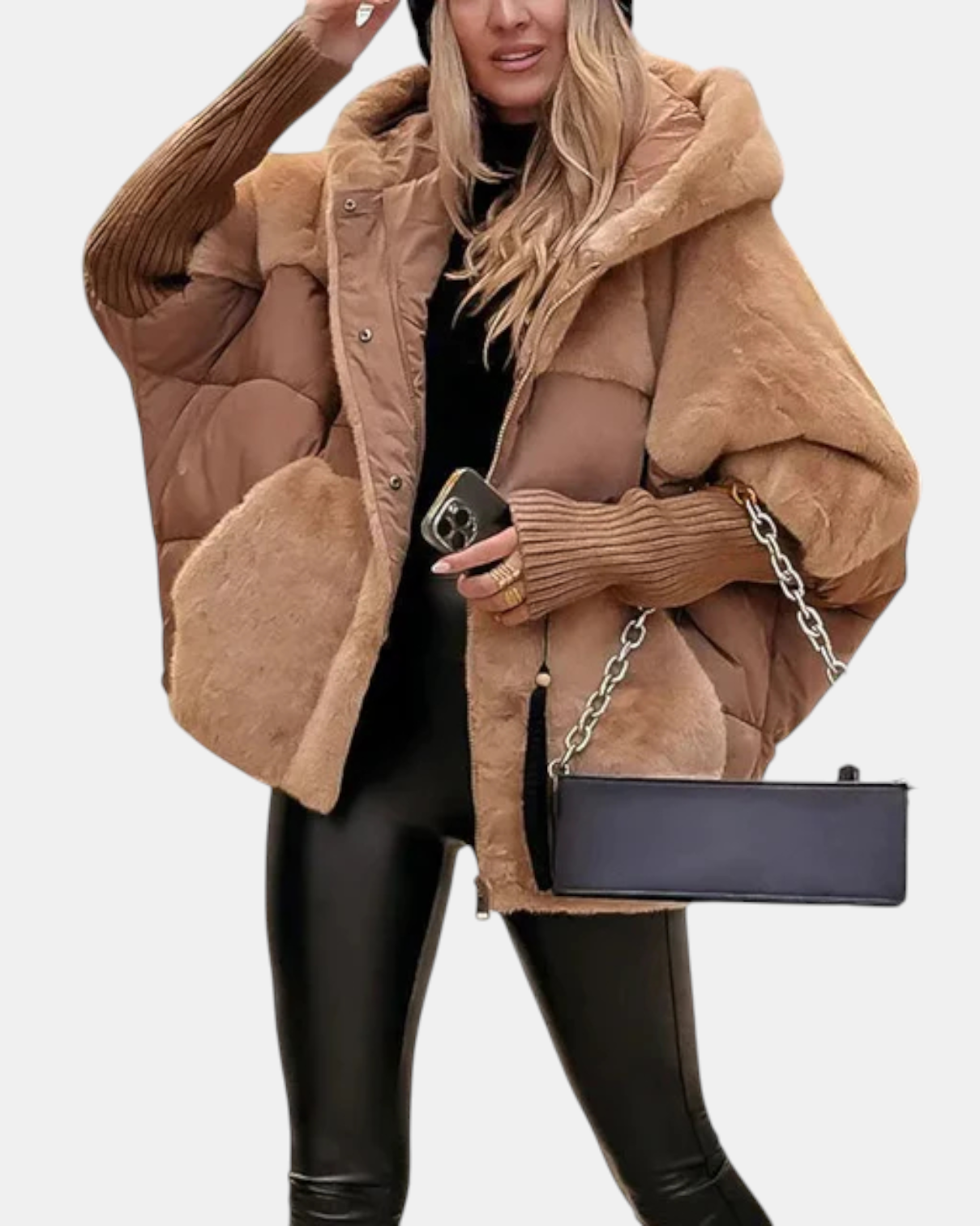 Jazlynnex Kuschelige Jacke – Komfort trifft klassischen Stil Damen - - Damen > Jacken - Concept Fashionlab
