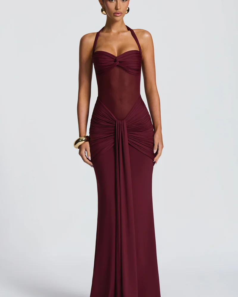 Siren Hourglass Gown - Alluring Silhouette Evening Dress - - Maxi Dress - Concept Fashionlab