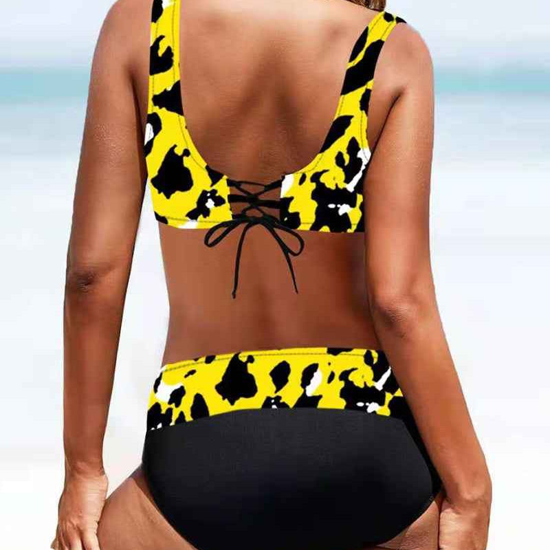 Eva - Fröhlicher farbiger Bikini