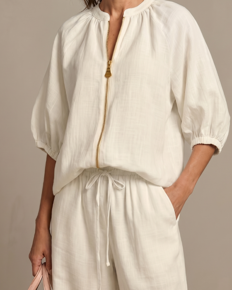 Sabrina | Jacken-Oberteil-Set - - - Cow Clothing