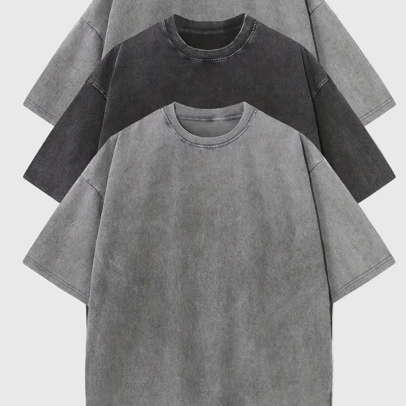 Herren Oversized Baumwoll-T-Shirts