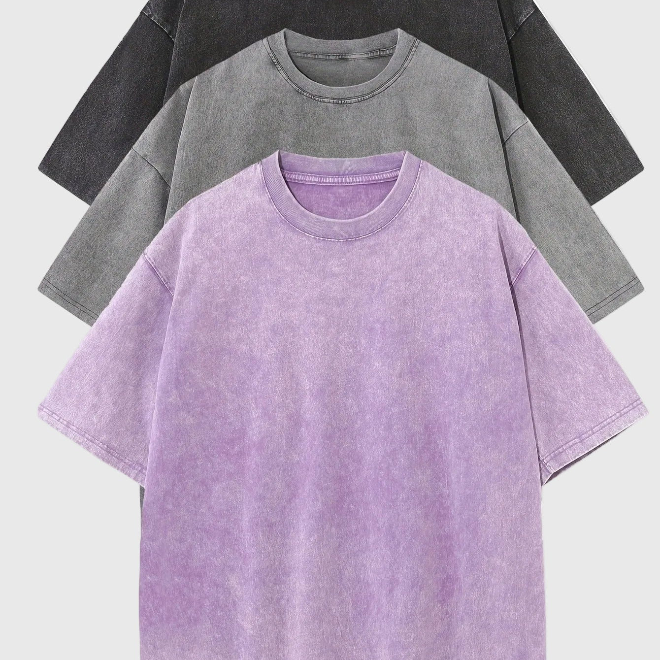 Herren Oversized Baumwoll-T-Shirts