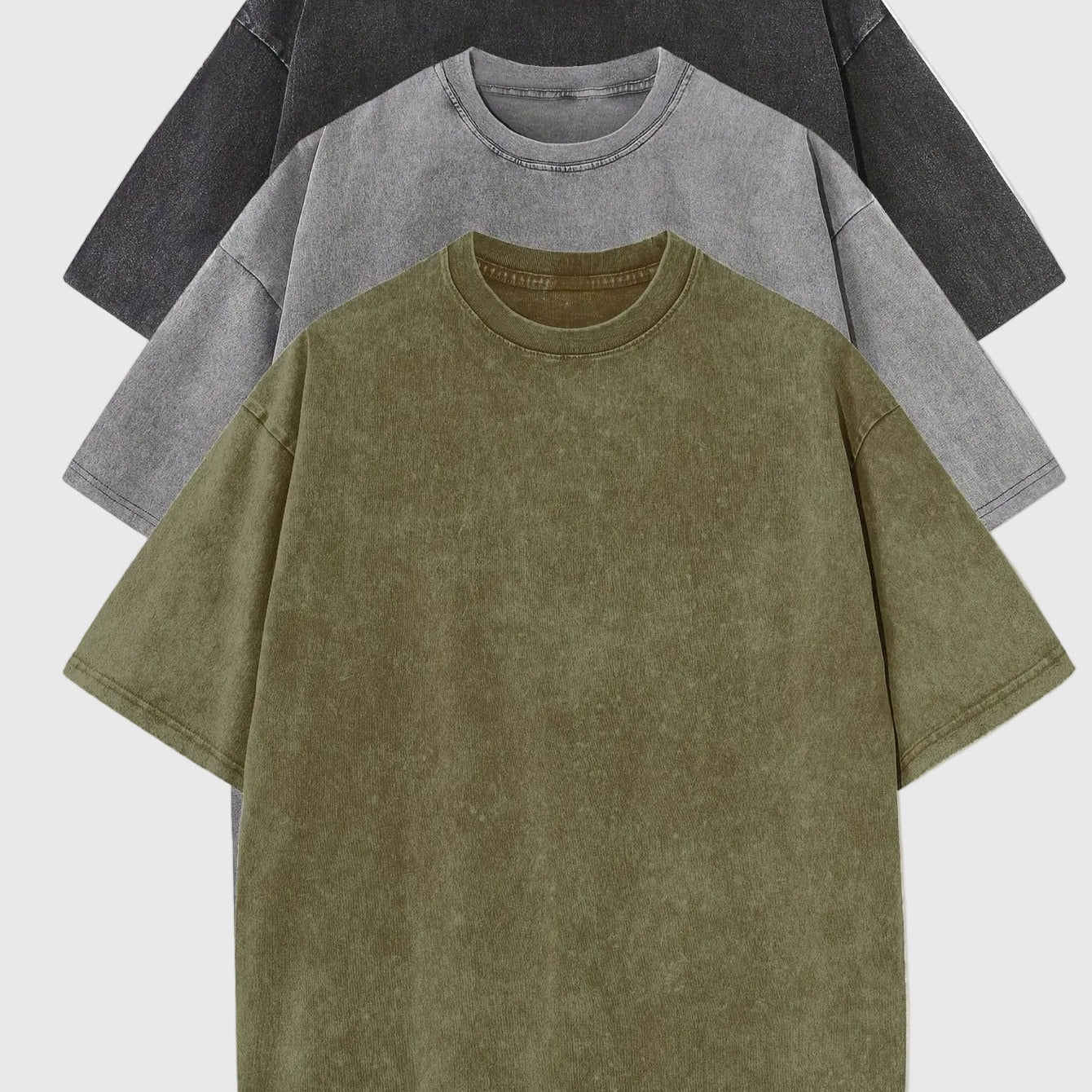 Herren Oversized Baumwoll-T-Shirts