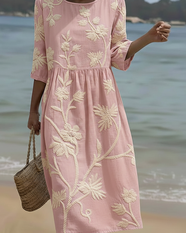 Brianna | Elegantes Blumenkleid - - Dress - Cow Clothing