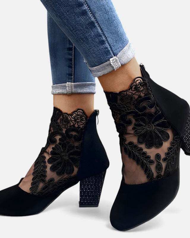 Damen Modische, atmungsaktive orthopädische High-Heels für - Schwarz - Damen > Sandalen > Orthopädisch - Concept Fashionlab