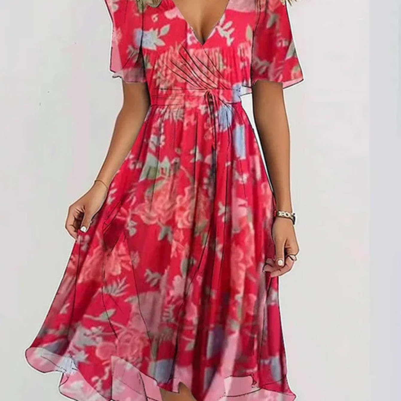 Matilda | Sommerkleid mit Bauchabdeckung