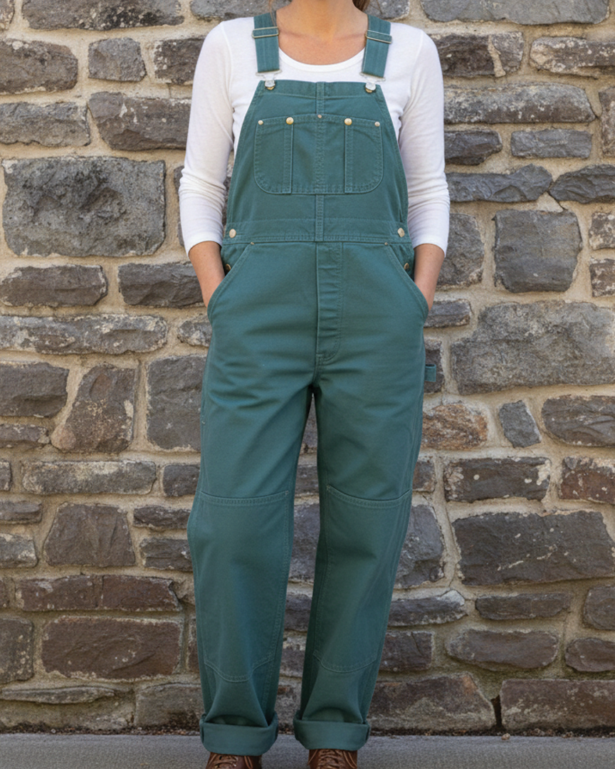 Carol - Utility-Latzhose - Grün - Pants - Concept Fashionlab Boutique