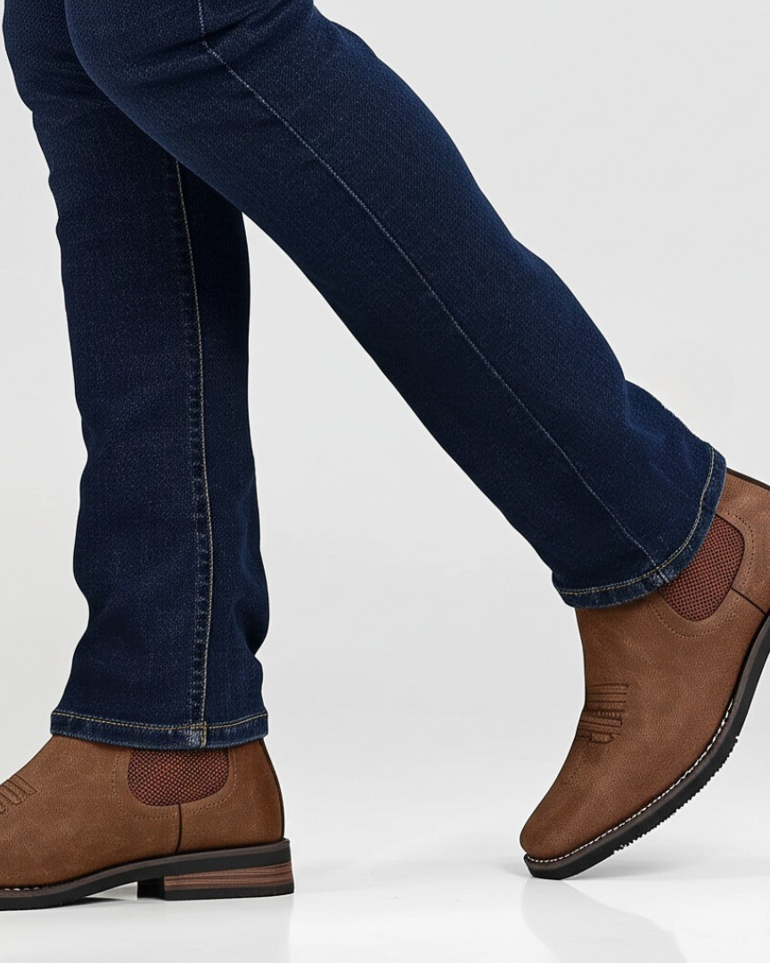 Alltagslederstiefel - - Boots - Concept Fashionlab Boutique