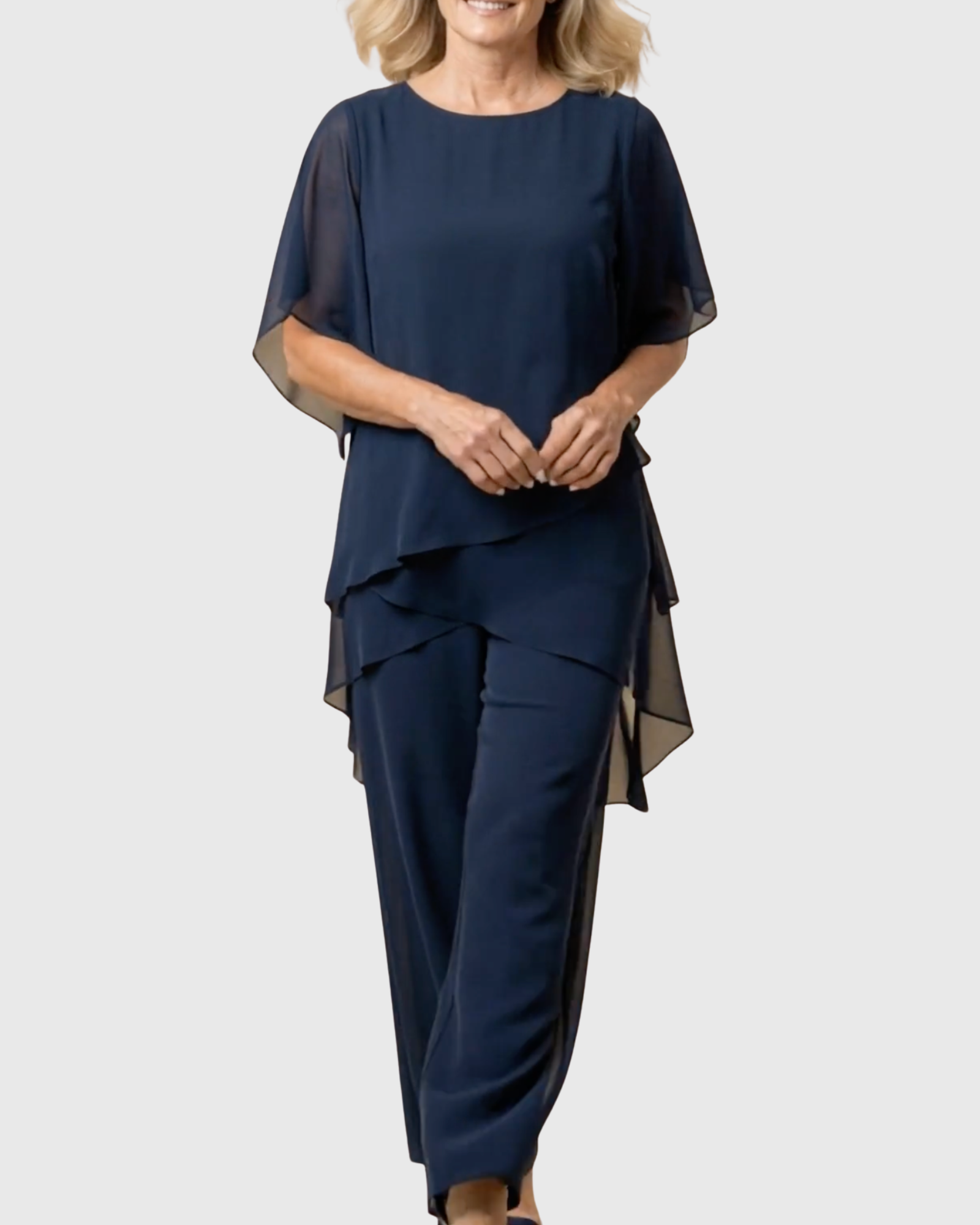 ELARA | Fließendes Palazzo-Set für eleganten Komfort und Stil - - - Madison Boutique Savannah
