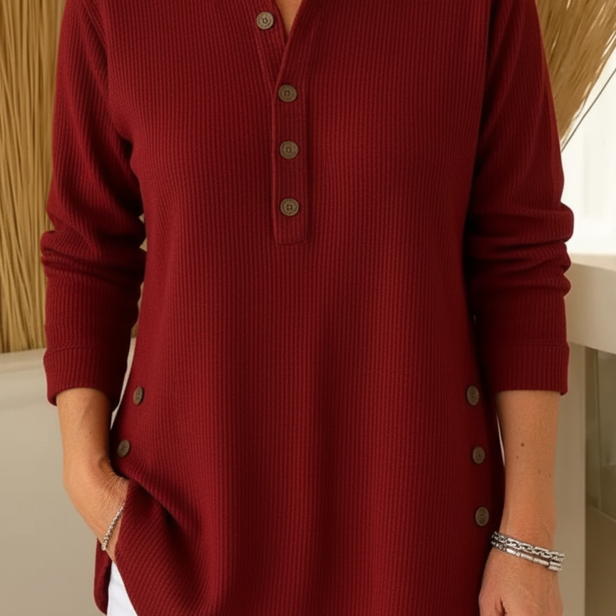 Gemma: Kuscheliger Langarm-Strickpullover