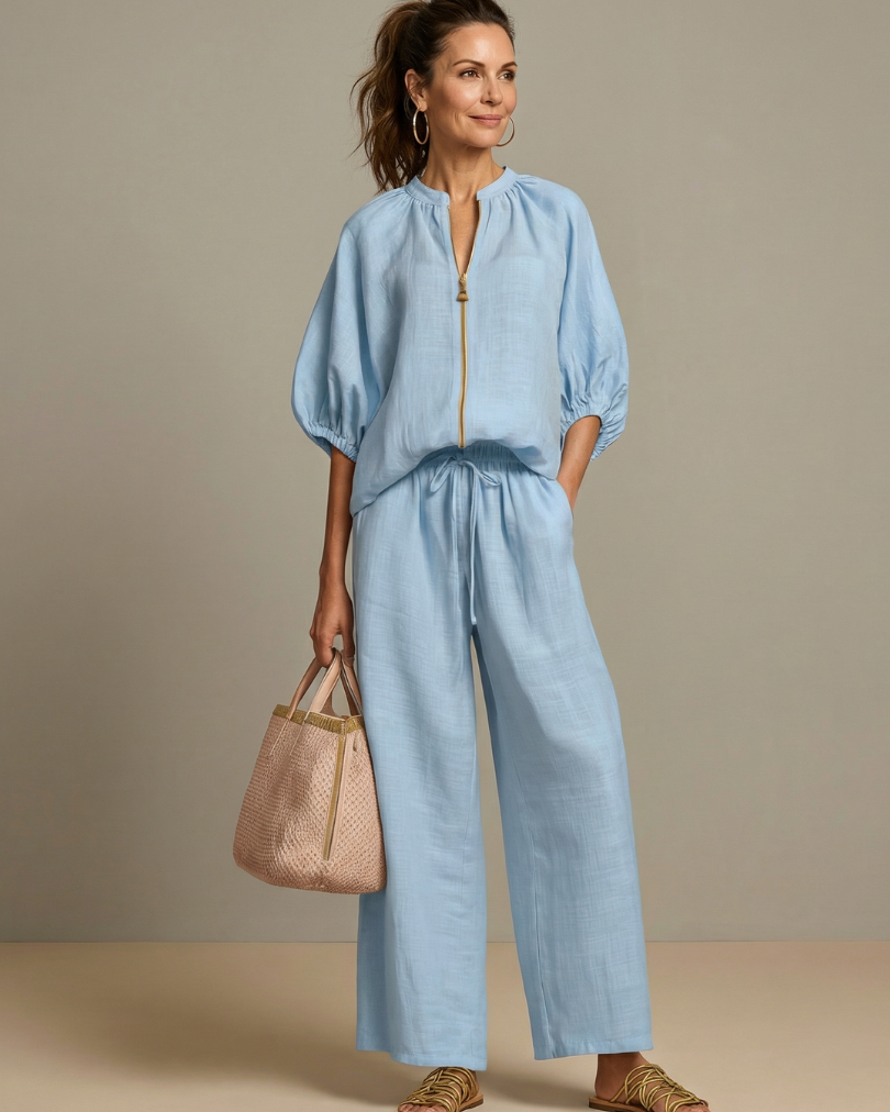 Sabrina | Jacken-Oberteil-Set - - - Cow Clothing