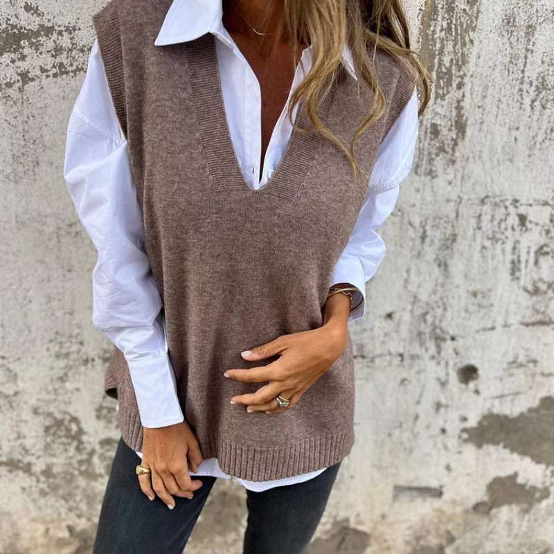 Nusa Kuschelige Strickjacke — Sanfter Alltagskomfort
