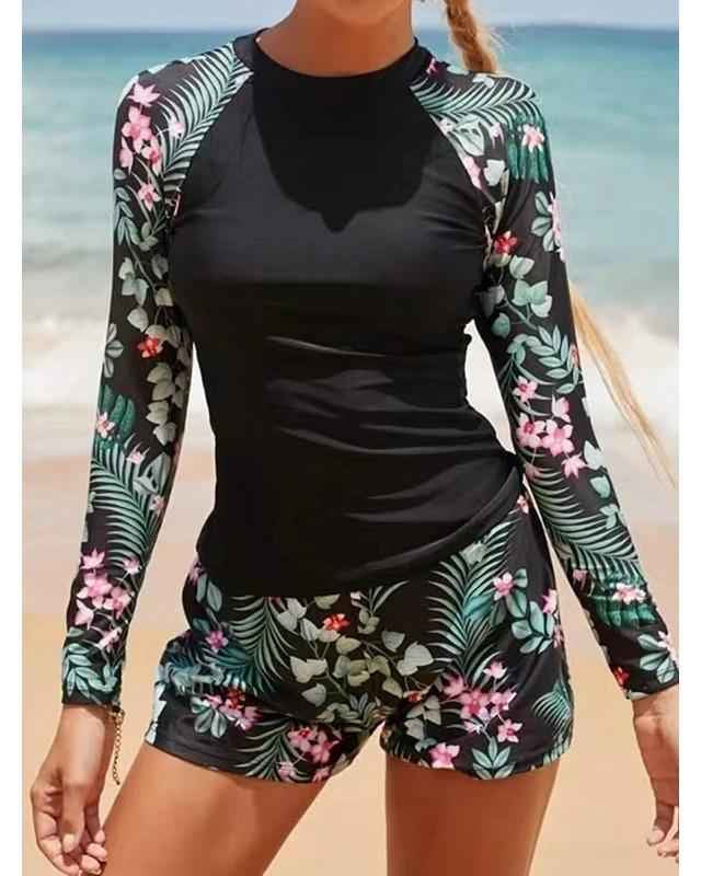 Noa Langarm-Zweiteiliger Surf-Badeanzug – Sonnenschutz, flexibel, wellenbereit