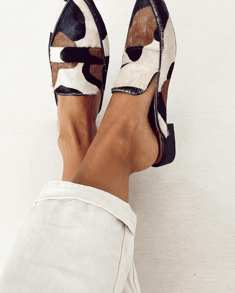 Abstract Pattern Loafers - Modern, Stylish Slip-On Shoes - - Loafers - Concept Fashionlab