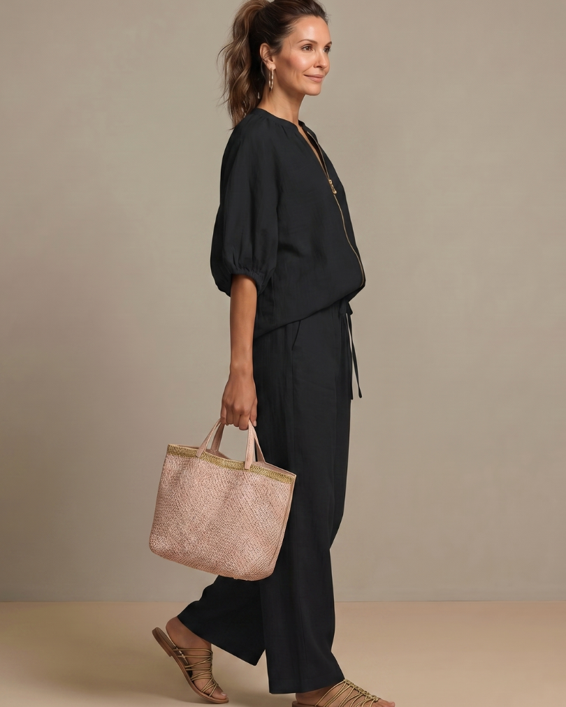 Sabrina | Jacken-Oberteil-Set - - - Cow Clothing