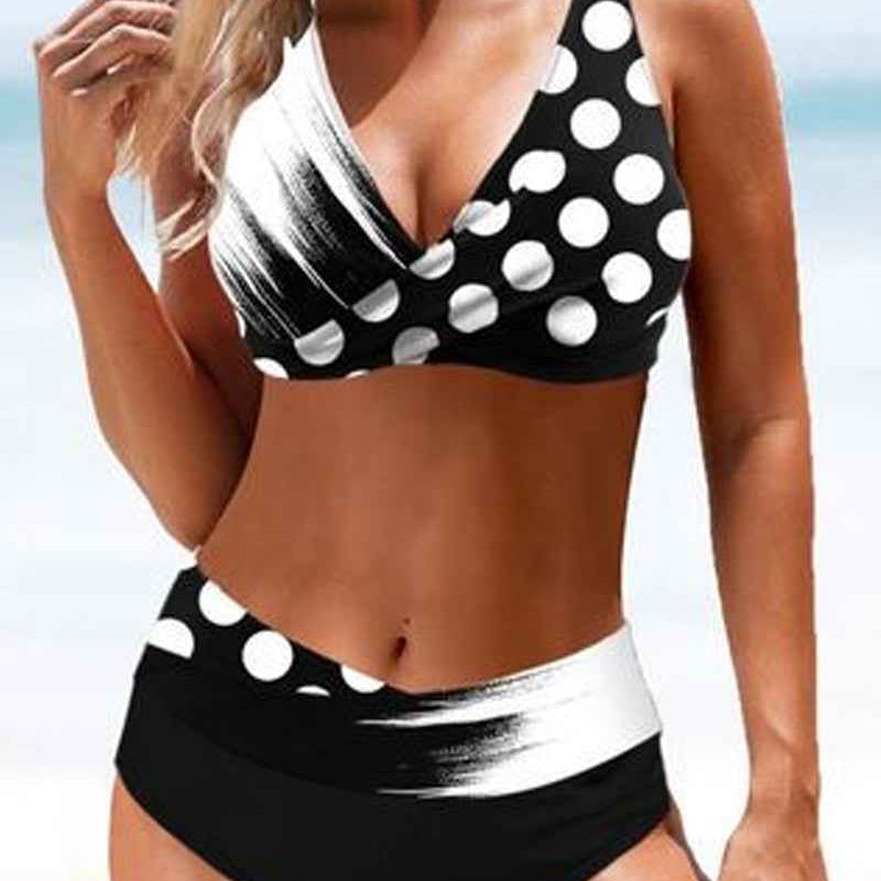 Eva - Fröhlicher farbiger Bikini