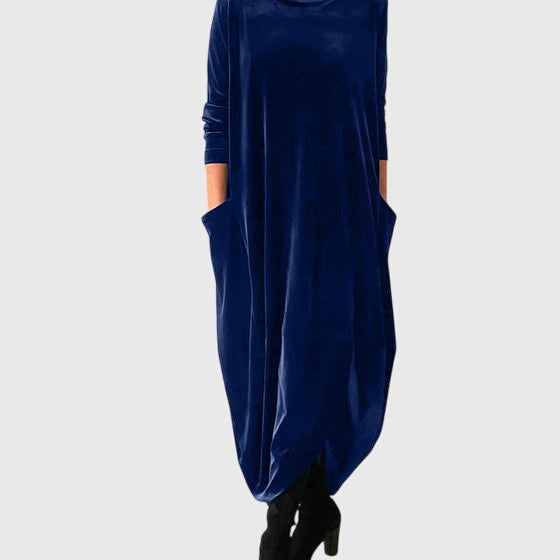 Damen zeitloses, elegantes Winterkleid