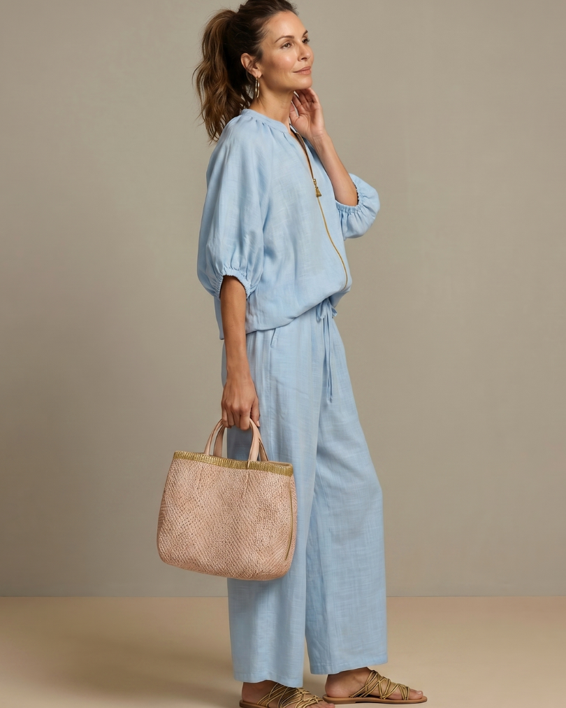Sabrina | Jacken-Oberteil-Set - - - Cow Clothing