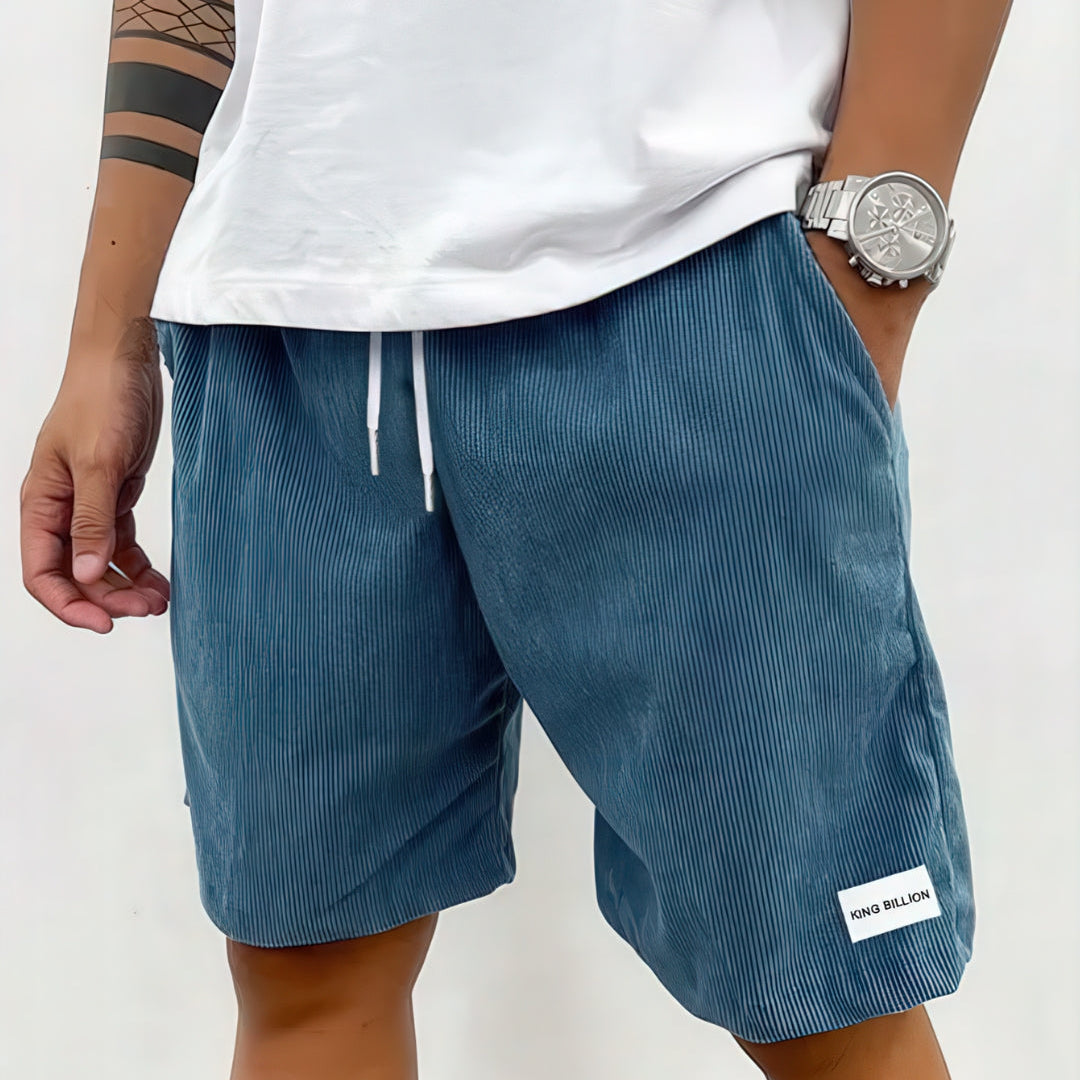 Freizeit-Shorts - Lässiger Stil, weite Passform, hoher Komfort - Blau - - Freya Kobenhavn