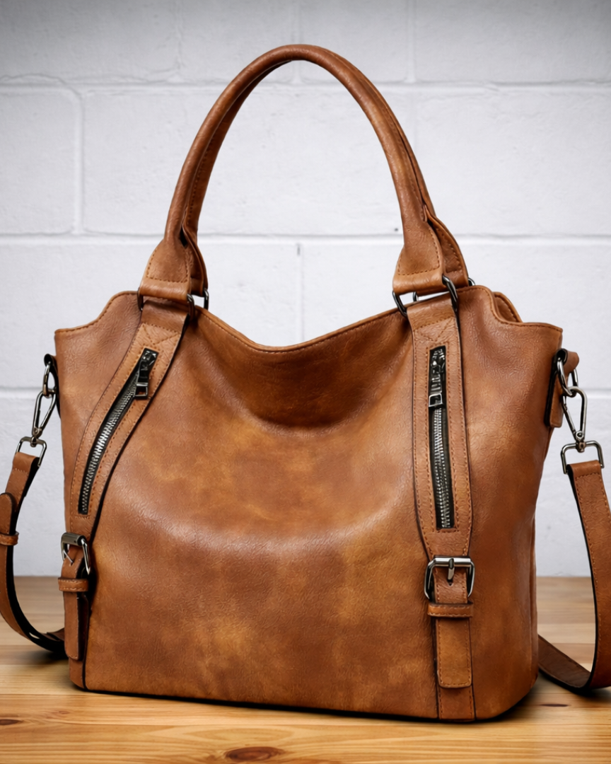 Deine Alltags-Tasche – auf die du dich immer verlassen kannst. Damen - Braun - Damen > Taschen - Concept Fashionlab