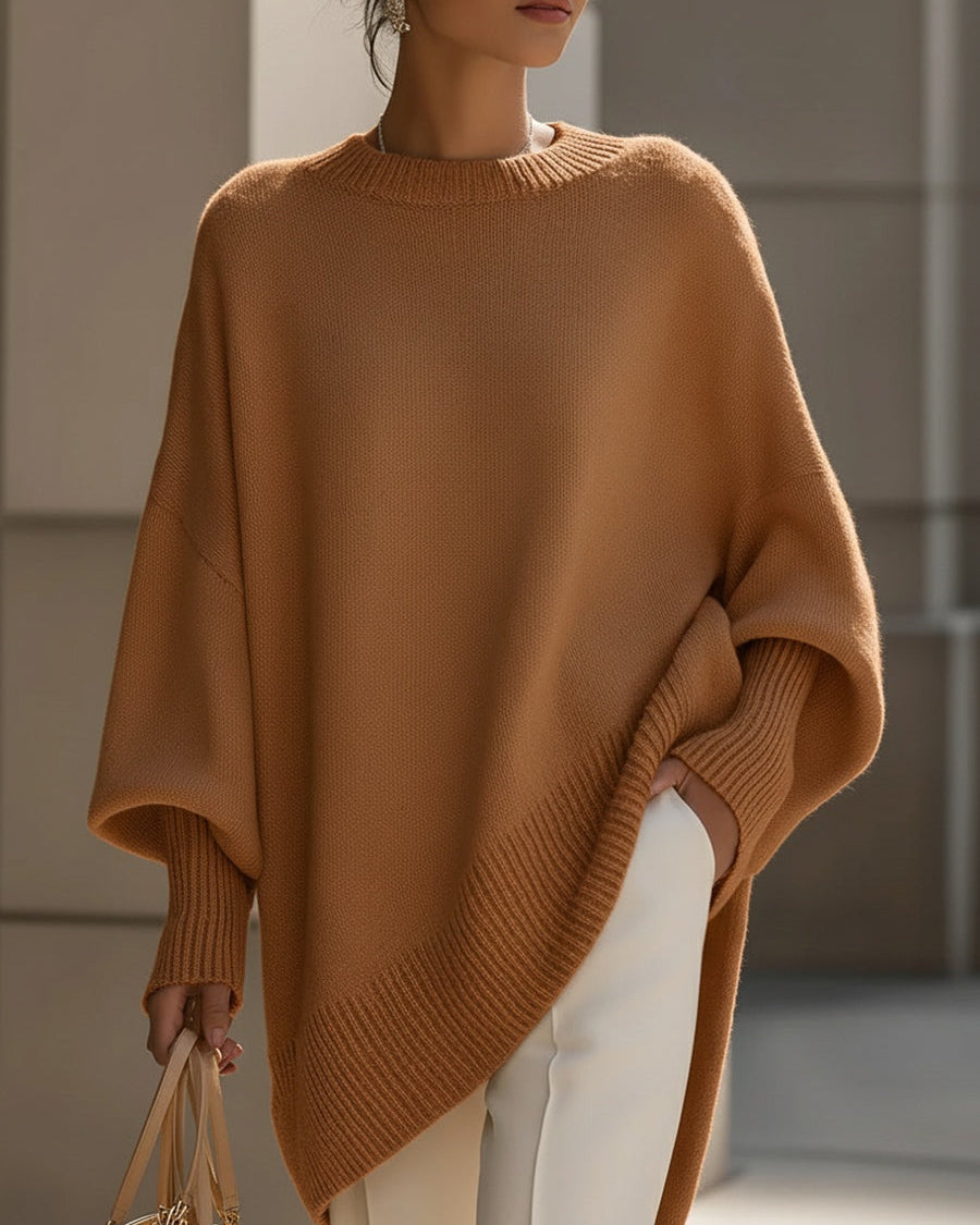 Mandy – Stylish Effortless Elegance Oversized Poncho - - Poncho - Concept Fashionlab