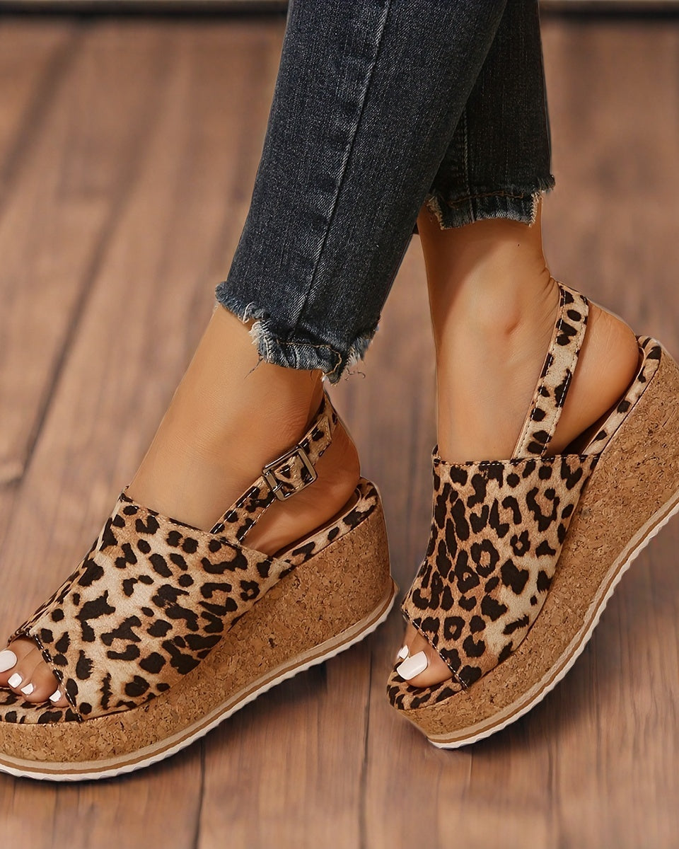 Damen Verleihen Sie Ihrem Sommeroutfit das gewisse Etwas - Leoparddruck - Damen > Sandalen - Concept Fashionlab