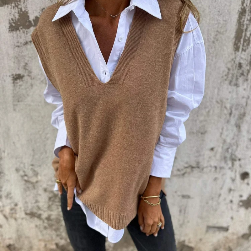 Nusa Kuschelige Strickjacke — Sanfter Alltagskomfort