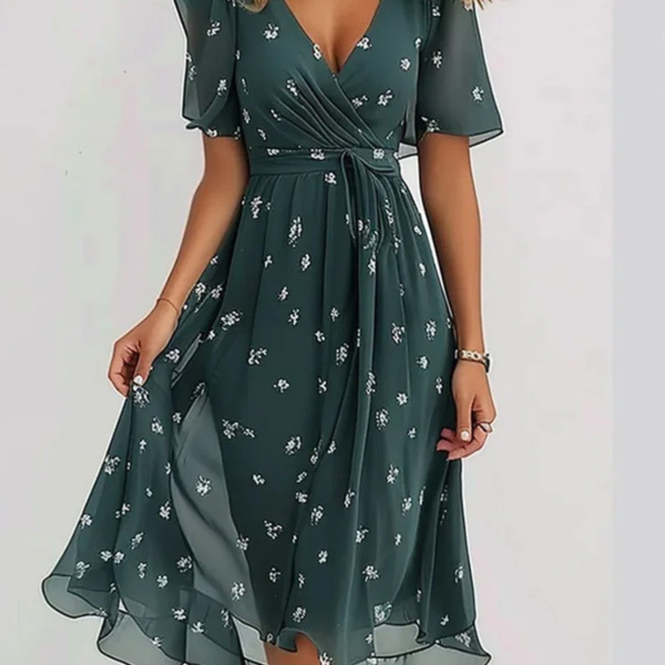 Matilda | Sommerkleid mit Bauchabdeckung