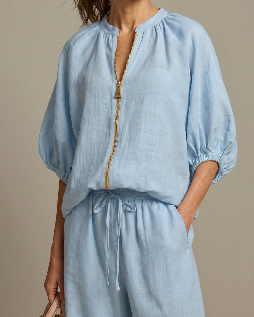 Sabrina | Jacken-Oberteil-Set - - - Cow Clothing