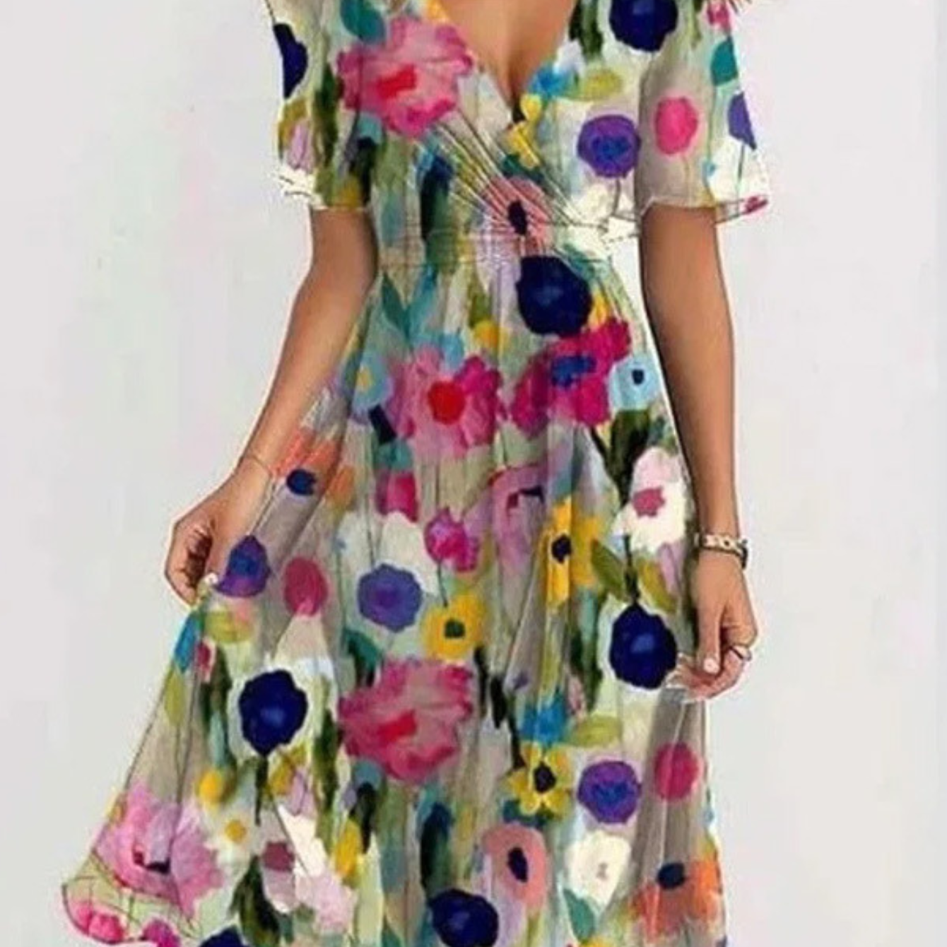 Matilda | Sommerkleid mit Bauchabdeckung