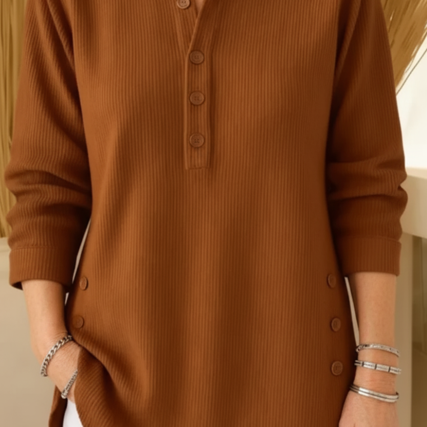 Gemma: Kuscheliger Langarm-Strickpullover