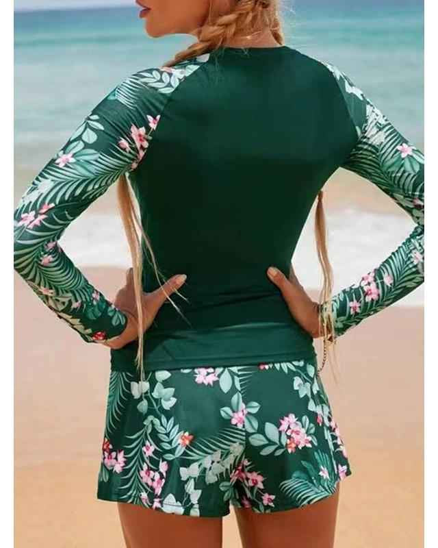 Noa Langarm-Zweiteiliger Surf-Badeanzug – Sonnenschutz, flexibel, wellenbereit