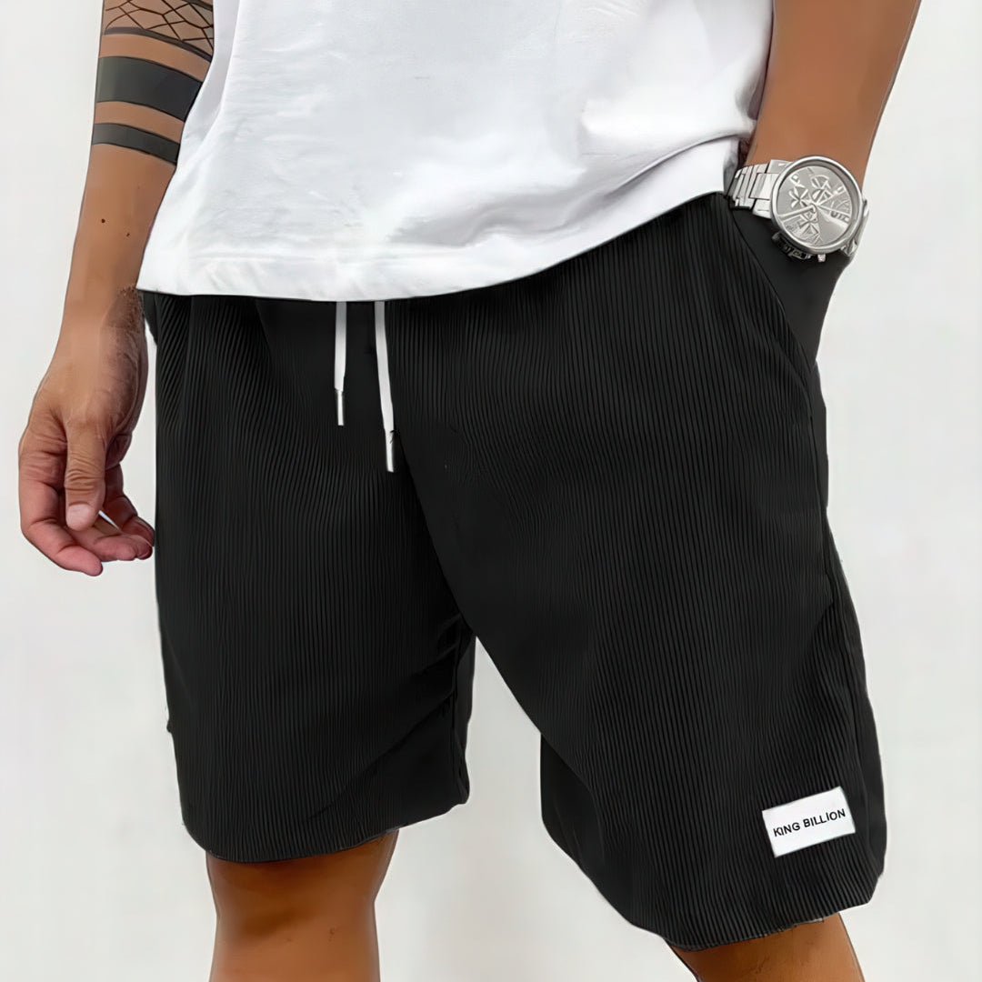 Freizeit-Shorts - Lässiger Stil, weite Passform, hoher Komfort - Schwarz - - Freya Kobenhavn