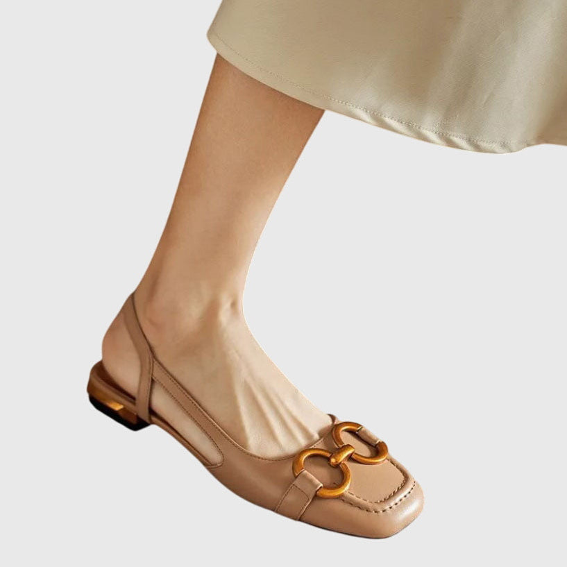 Schlanke und schicke Slingback-Sandalen Damen