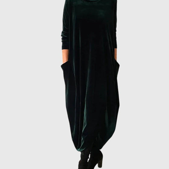 Damen zeitloses, elegantes Winterkleid