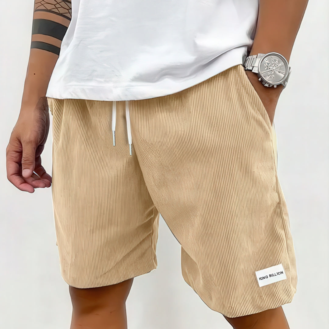 Freizeit-Shorts - Lässiger Stil, weite Passform, hoher Komfort - Khaki - - Freya Kobenhavn
