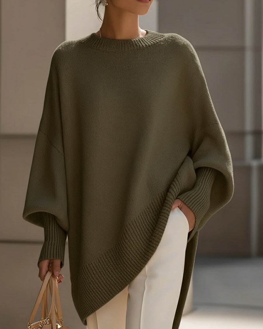 Mandy – Stylish Effortless Elegance Oversized Poncho - - Poncho - Concept Fashionlab