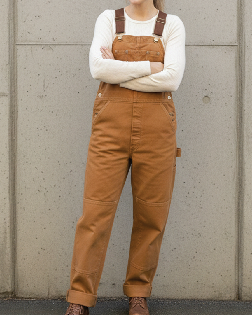 Carol - Utility-Latzhose - - Pants - Concept Fashionlab Boutique