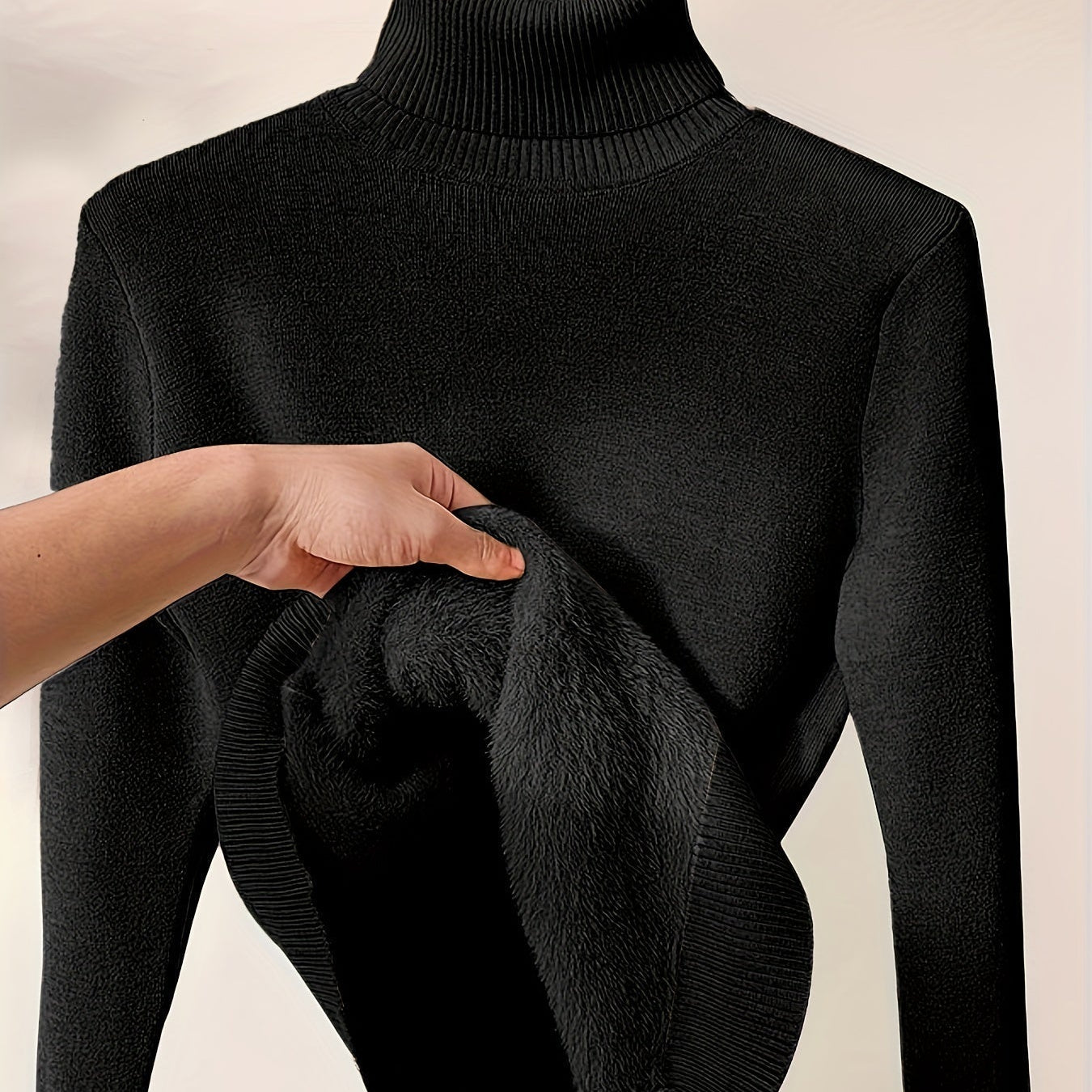 Soft-Touch Rollkragenpullover – ultraweich und kuschelig