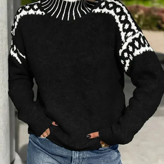 Luxuriöser Strickpullover