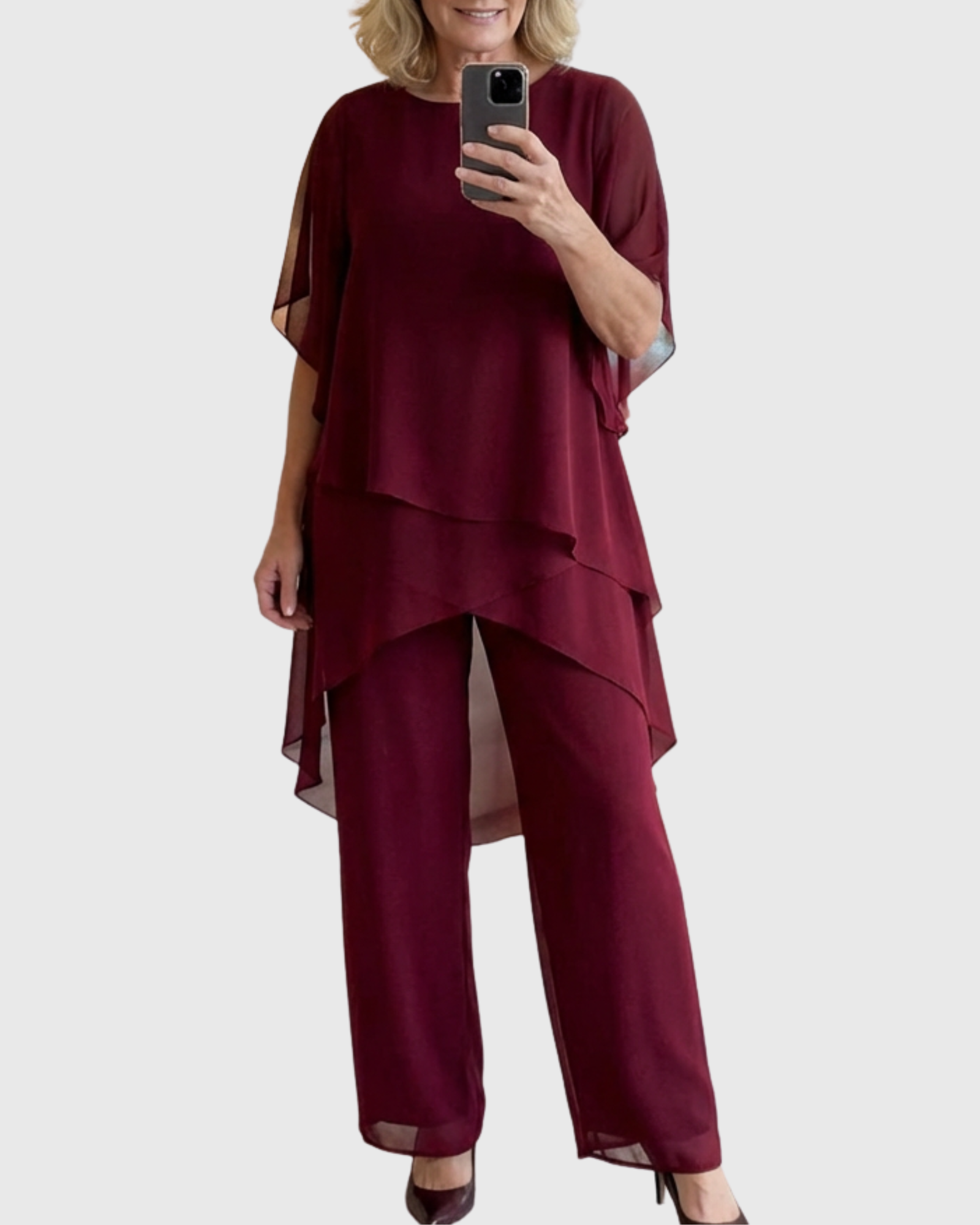 ELARA | Fließendes Palazzo-Set für eleganten Komfort und Stil - - - Madison Boutique Savannah